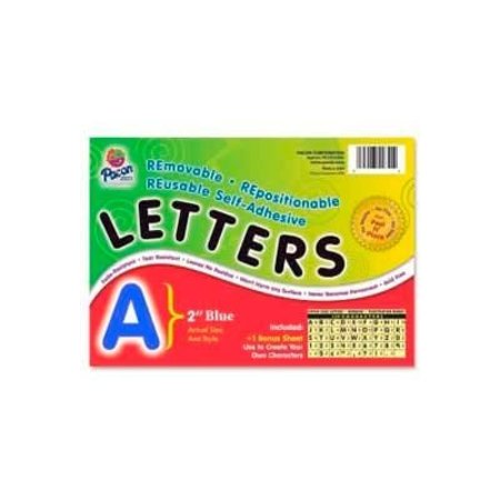 PACON CORPORATION Pacon® 2" Self-Adhesive Letters, Blue, 159 Characters/Set 51653